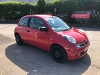 NISSAN MICRA 1.2 80 VISIA 3 DOOR - 2010 59 REG - MOT TIL JANUARY 2026