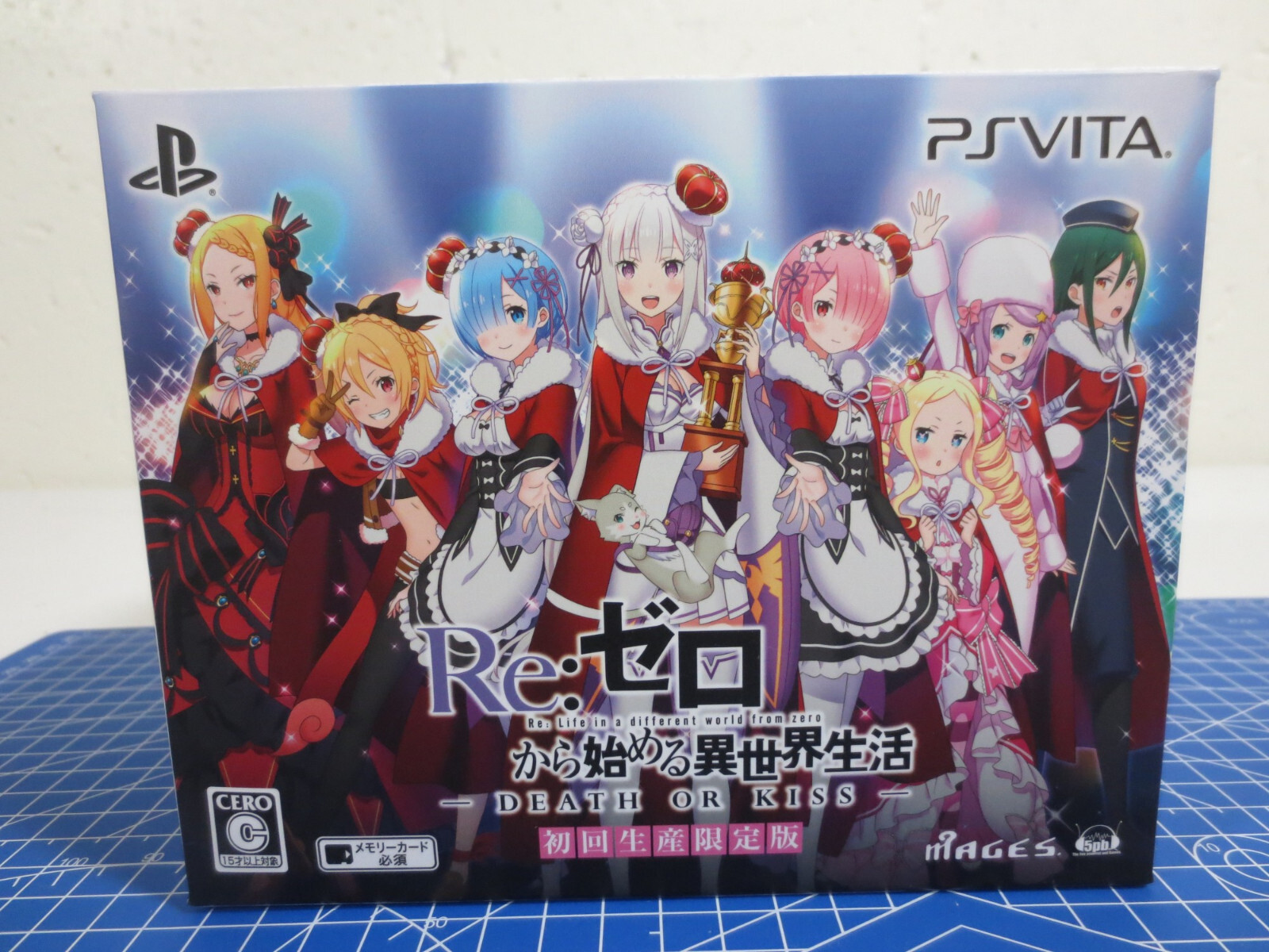 Re:Zero Death Or Kiss Limited Edition Sony PS Vita Japanese Re:Zero Death Or Kiss Limited Edition Sony PS Vita Japanese