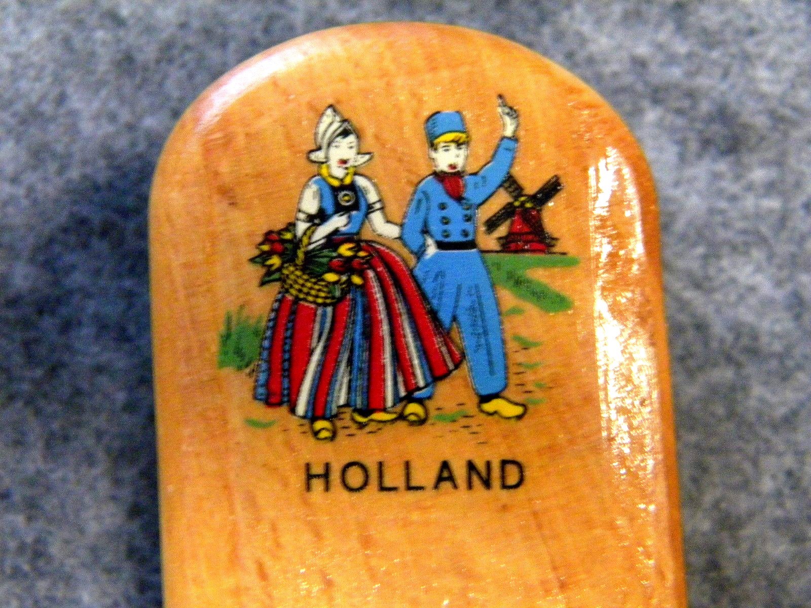 Vintage Shoe Shine Brush - Made in Holland