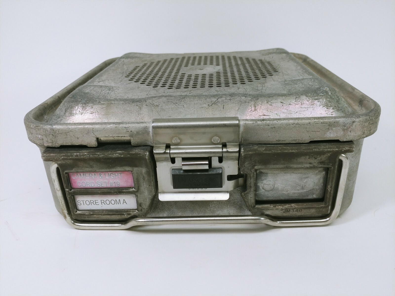 Aesculap Sterilization Case Container JN340 JK389 Surgical Medical