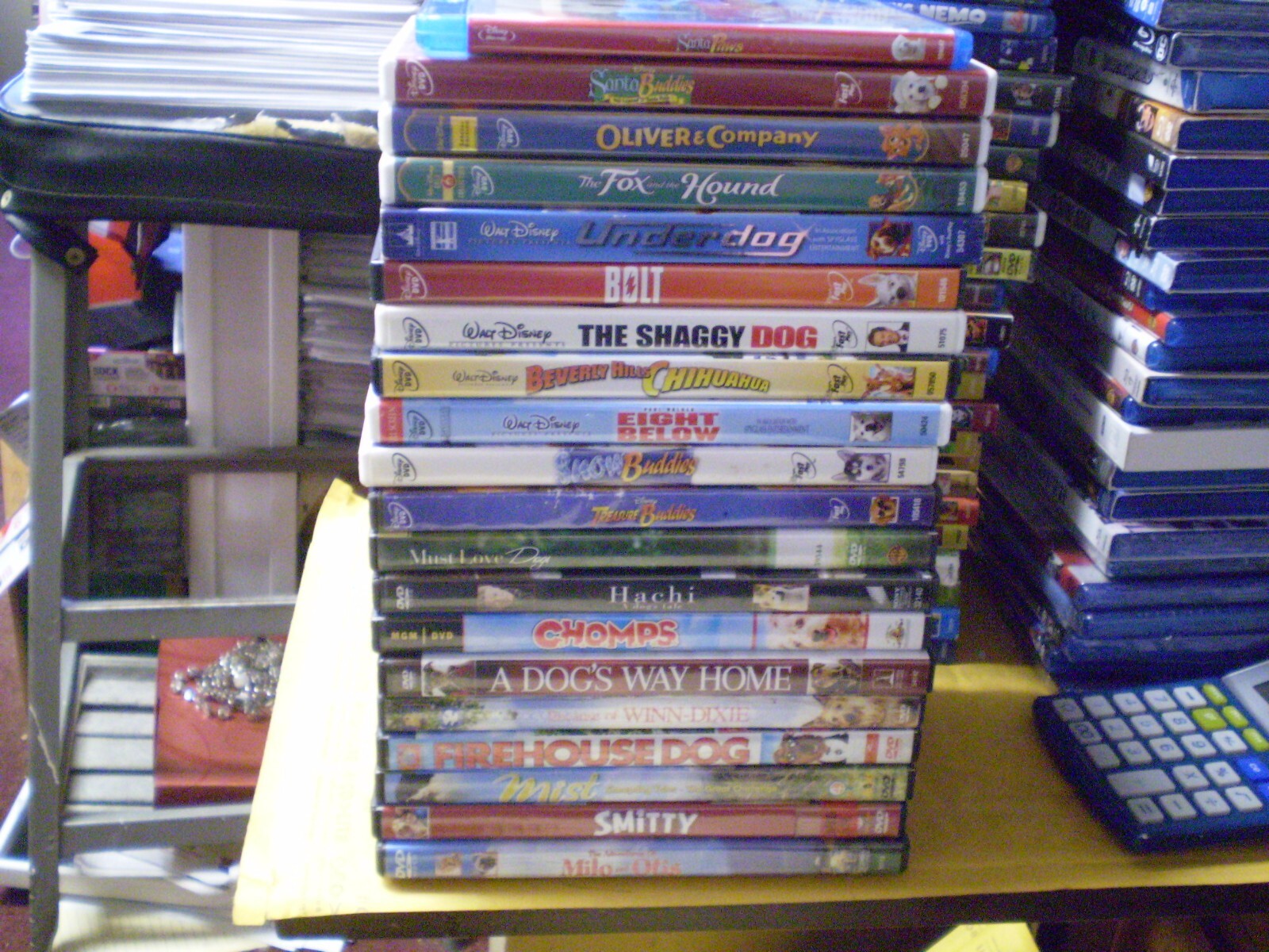 20) Dog Lovers Children's DVD Lot: (11) Disney Fox Hound