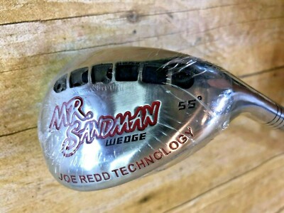 MR. SANDMAN SAND WEDGE JOE REDD TECHNOLOGY 55° RH KBS TOUR 95 R FLEX 36''  NEW 