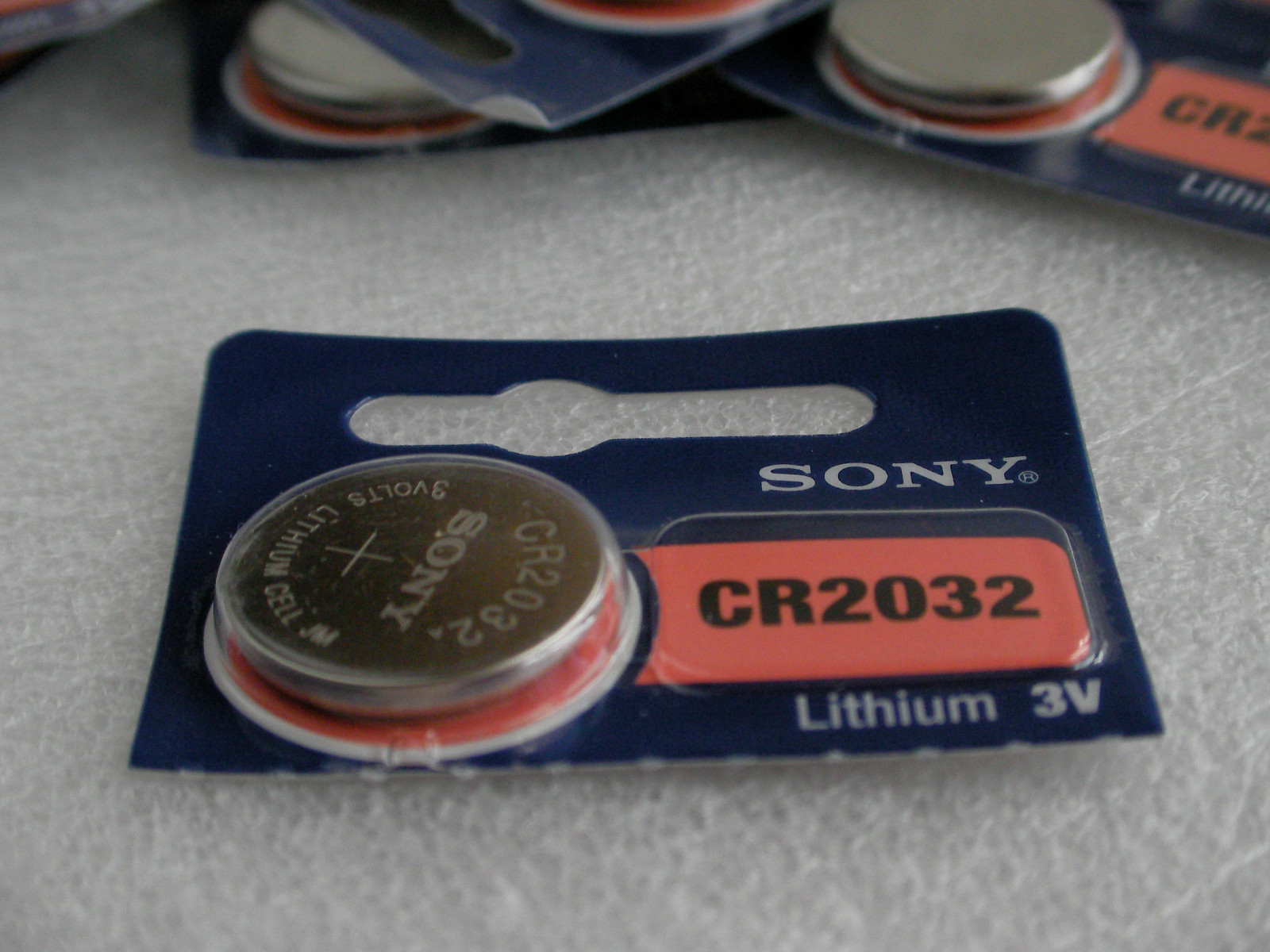 CR2032 Battery Sony CR2032 3V Lithium Battery New Super Fresh 1PK Ships Free!