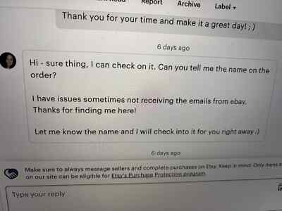 Item photo(s) from verified buyer