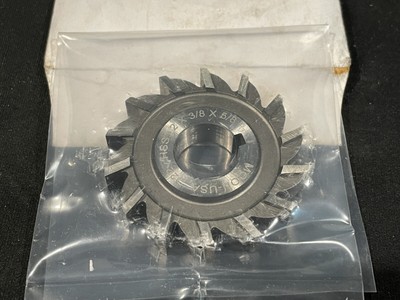 MOON 2'' x 3/8'' x 5/8'' x 14T High Speed Steel Side Milling Cutter SM2375