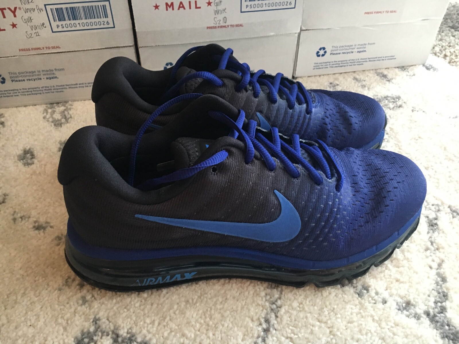 Nike Air Max 2017 NWB Running Shoes Deep Royal Blue 849559 401 Mens Size 11 Nike Air Max 2017 NWB Running Shoes Deep Royal Blue 849559 401 Mens Size 11