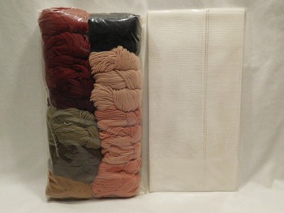 Elizabeth Bradley Needlework Ribbon Bow Carpet Border Kits Starter Corner Sides