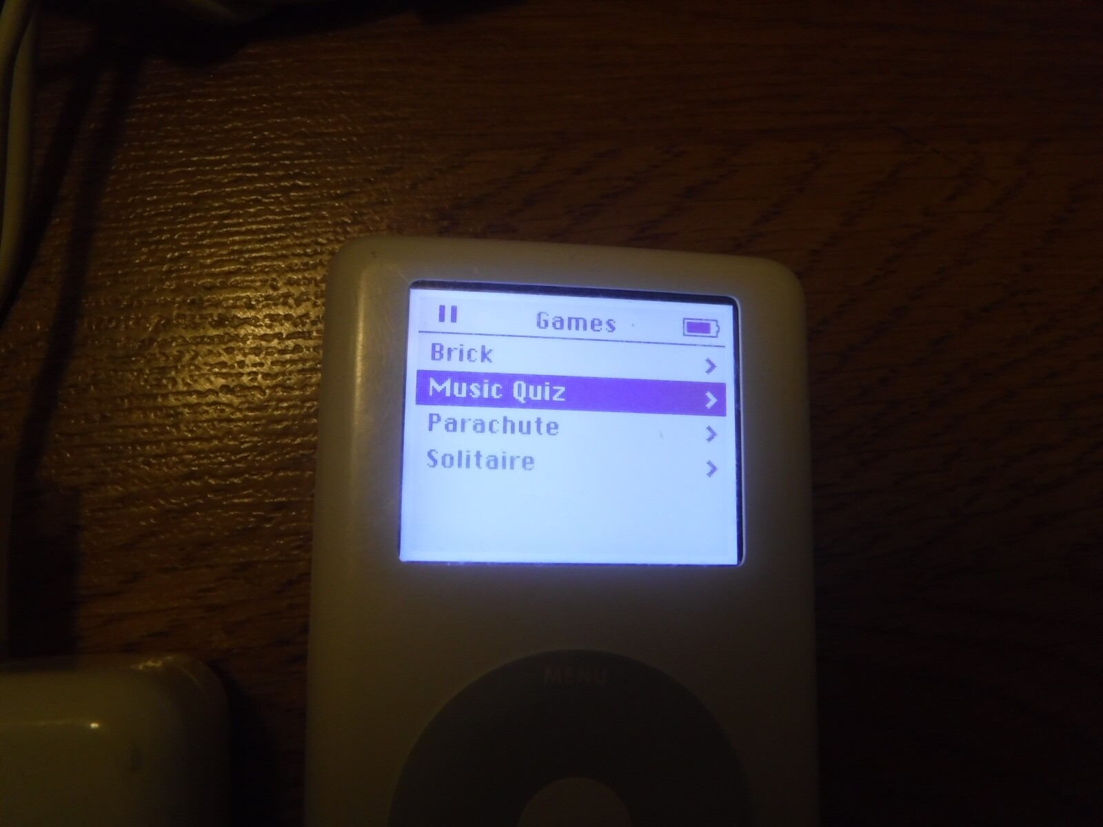 APPLE iPod Classic 4th Gen HPInvent 20GB PE435A MP102 NEW BATTERY Charger Bundle