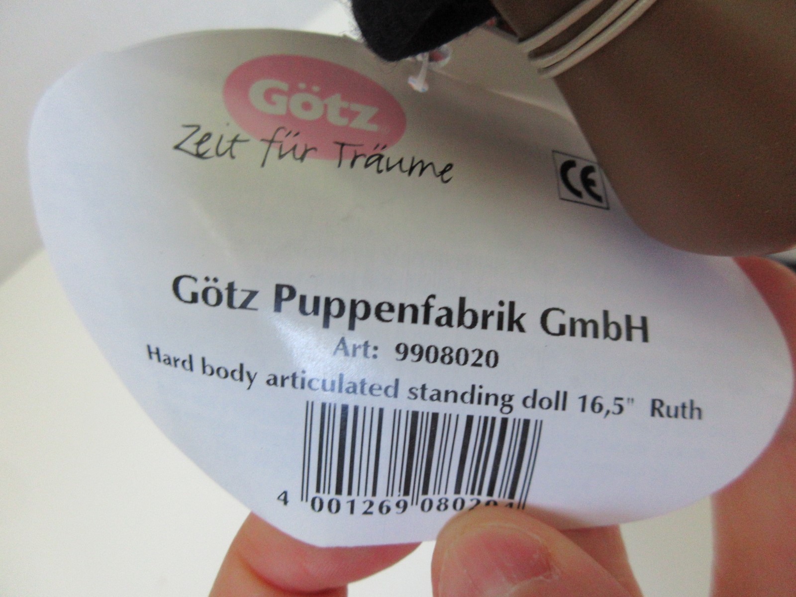 Gotz Sasha Serie Ruth 16.5