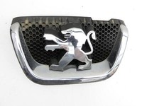 Peugeot 407 6E 04-08 Emblem Logo Chrom Grill Kühlergrill Peugeot 407 6E 04-08 15.03.2005 9648195677 1858140030 gebraucht Vorschau 2