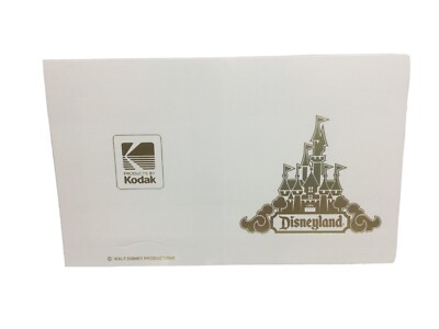 Disneyland Kodak Picture Holder Card Castle Image New TNQ23