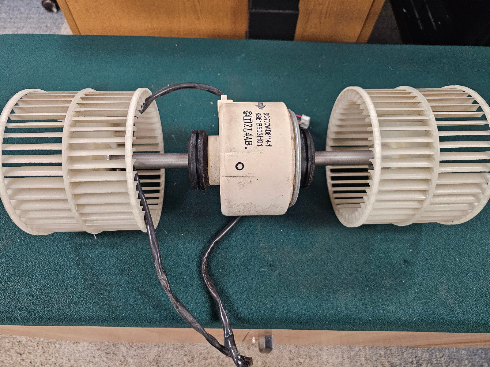 Mitsubishi E27C45300 E27319500 Fan motor and Sirocco blower assy