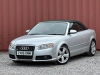 2006 Audi A4 Cabriolet 3.0 TDI S line quattro 2dr CONVERTIBLE Diesel Manual