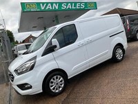 2019 FORD TRANSIT CUSTOM 280 LIMITED L1 H1 2.0 ECOBLUE 130 BHP PANEL VAN EURO 6