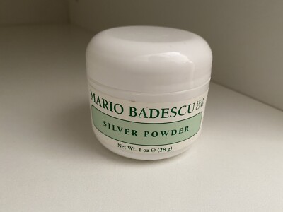 Mario Badescu Skin Care Silver Powder 1 Oz / 28g Open Never Used