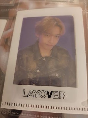 BTS V Taehyung LAYOVER Weverse Shop Special POB PVC Official