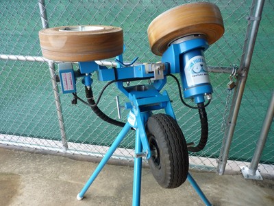 Used Jugs Football Machine, Field General, Passing, Punting, Throwing, Works.