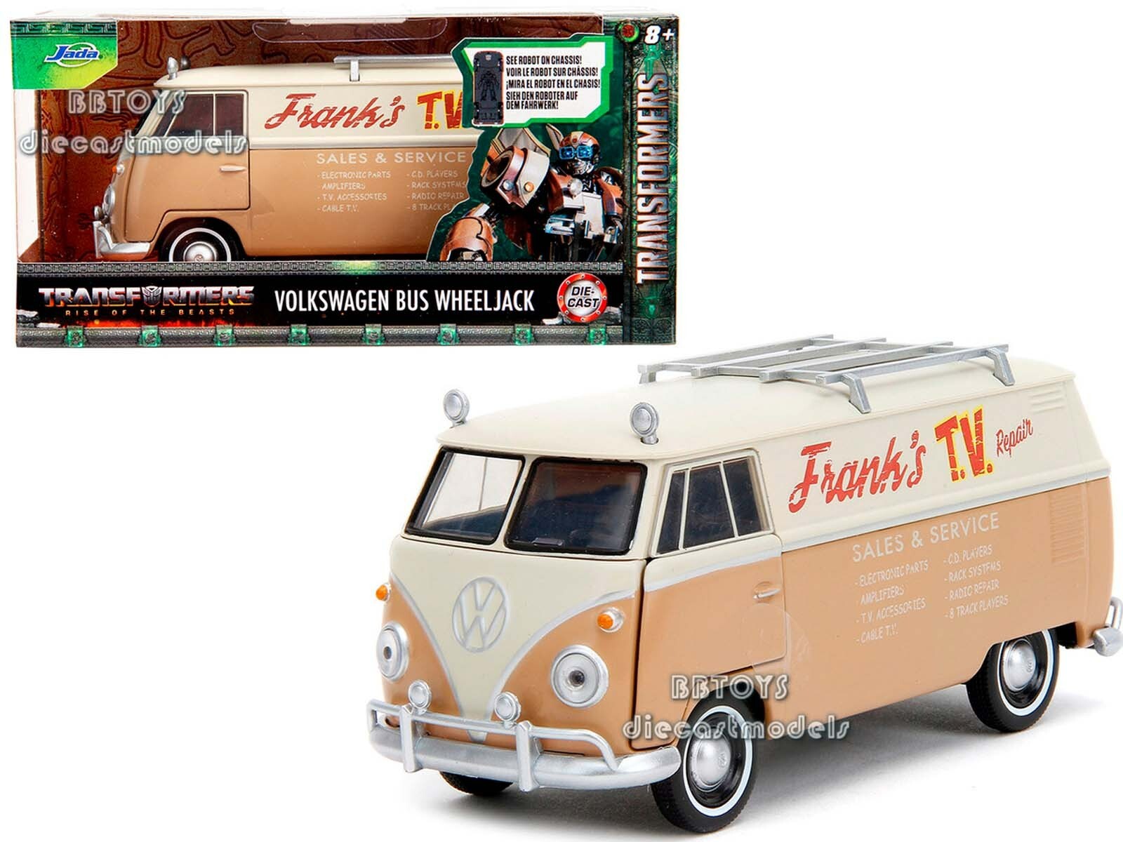 JADA トランスフォーマー　 Volkswagen Bus Wheeljack VOLKSWAGEN BUS 