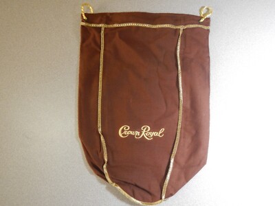 Lot of (150) Crown Royal Maple Limited Edition Brown Bag 1750ml 9''x13''