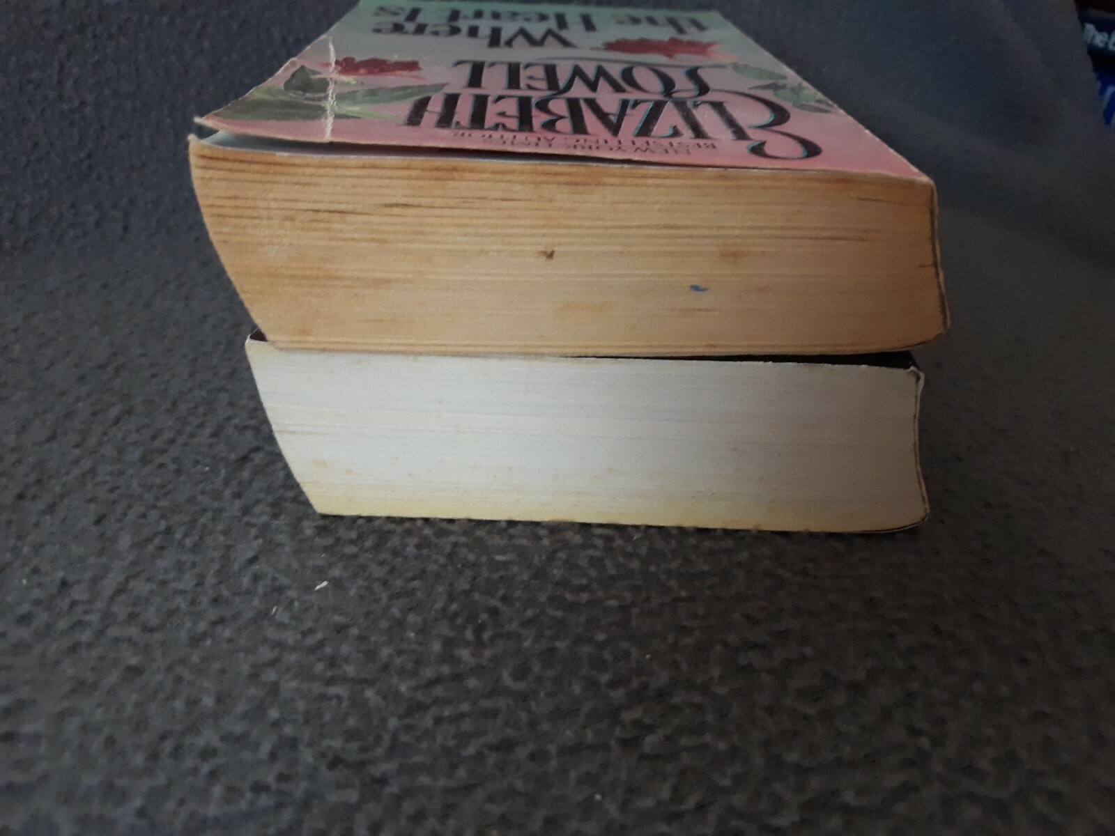 Elizabeth Lowell Lot of 2 Paperbacks Death is Forever/Where the Heart Is