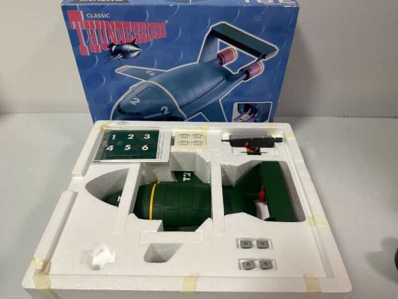 Thunderbird No2 DX TB2 380㎜ Aoshima New Century Alloy Toy Figure w/Box Used