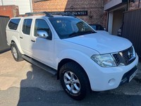 63 Reg NISSAN NAVARA 2.5 dCi TEKNA AUTO 4WD EURO 5 4DR WHITE LOW MILES LEATHER 