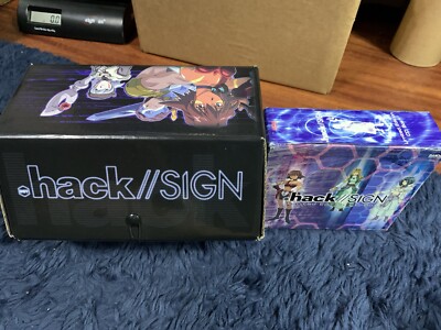 .hack SIGN (Dot Hack) DVD Vol. 1-6 w/CD Box Set (Incomplete)