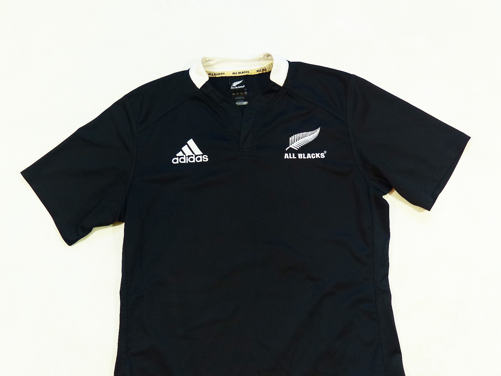 ALL BLACKS  ポロシャツ  made  in  NEWZEALAND オールブラックス 2024/25 アディダス ポロシャツ - ブラック