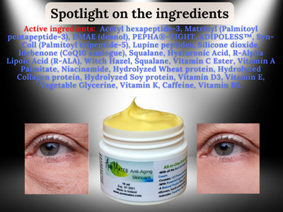 Anti-aging Lifting Eye Cream - Matrixyl-Syn-Coll-Syn-Ake-Cu-GHK Acetyl hexapepti