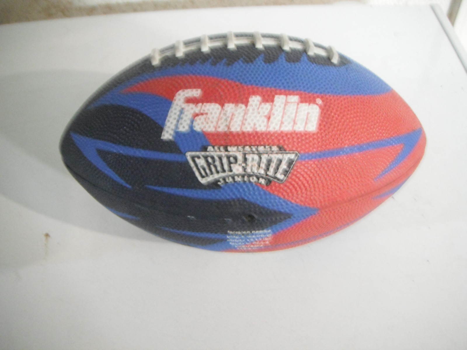 NEW England Patriots Franklin Sport Grip-Rite Junior Football rare FREE Shipping