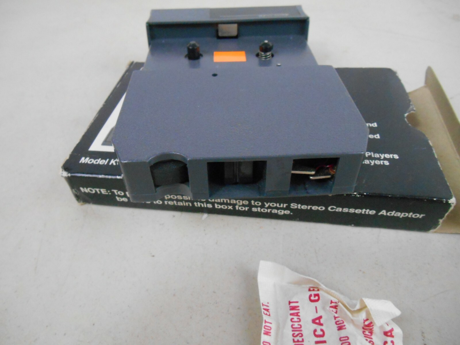 KRACO Vintage Stereo Cassette Adaptor for 8-Track Tape Players KCA-7A