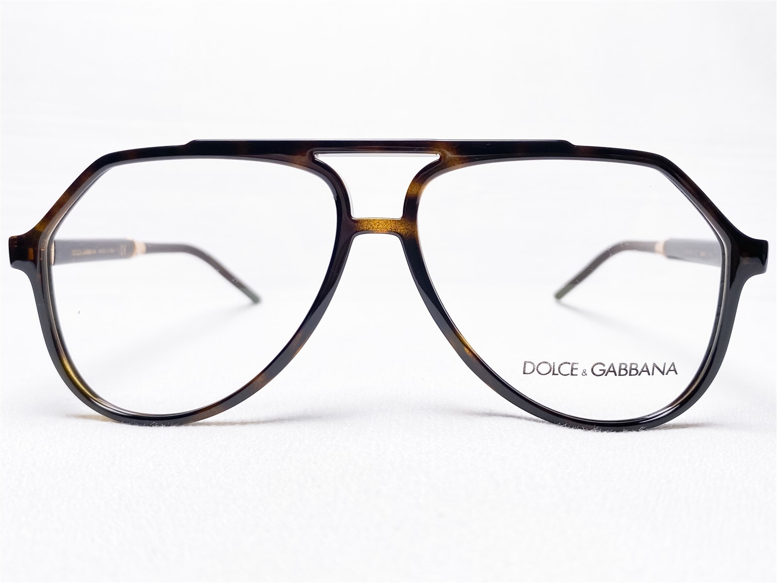 NEW Dolce & Gabbana DG5038 502 Unisex Havana Aviator
