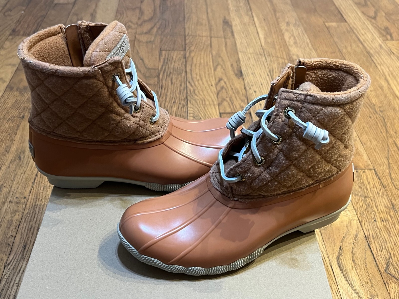 sperry saltwater quilted wool duck boots