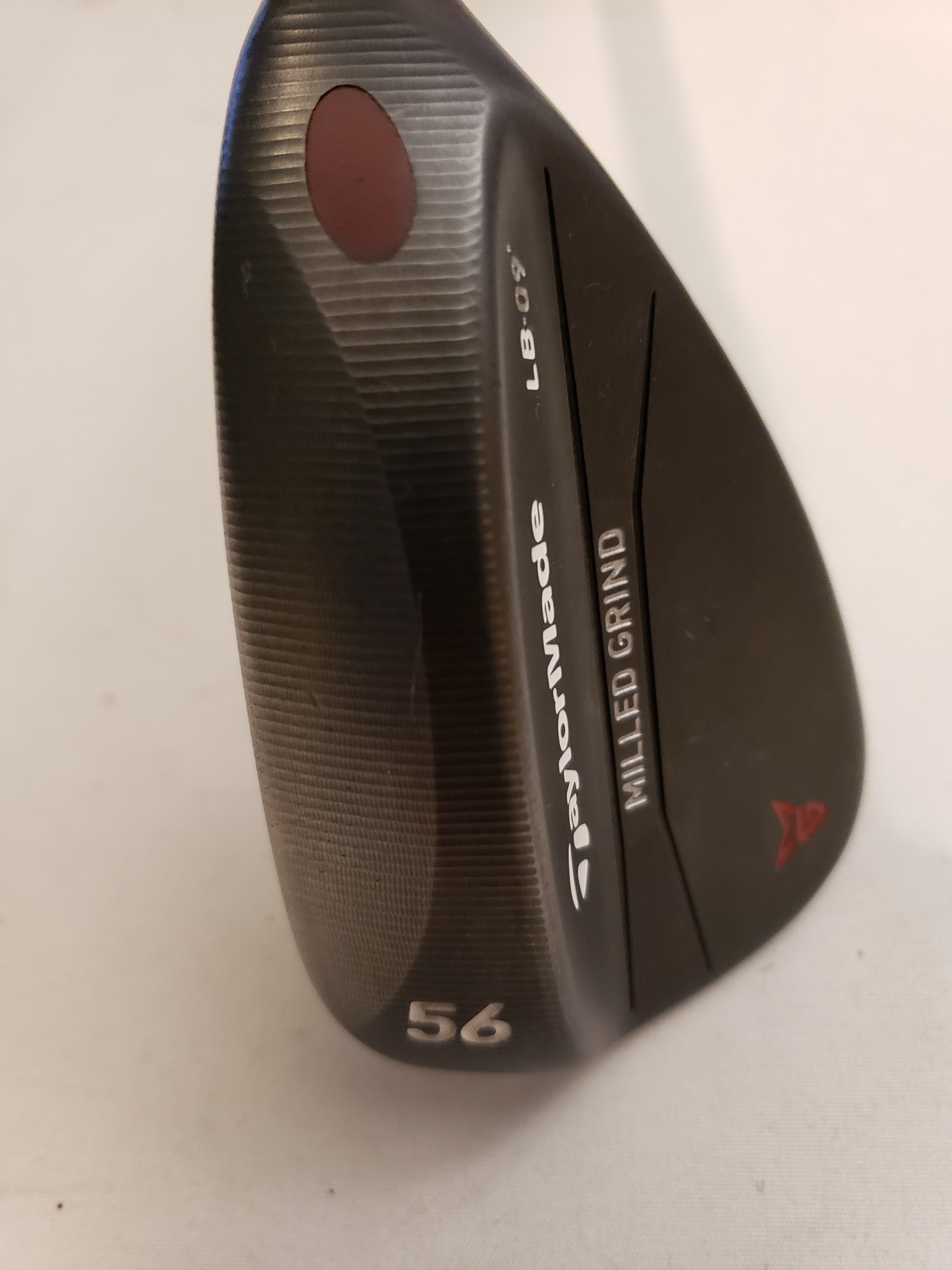Used TaylorMade Milled Grind Black Sandwedge 56* - LB 09 - Recoil ES F2 Senior