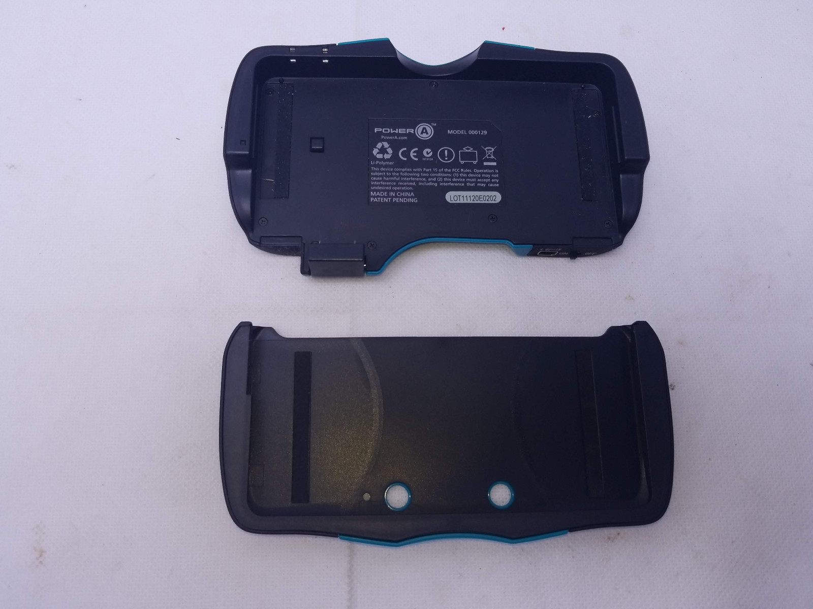 Nintendo 3DS Extended Battery Case Power Bank Rechargeable 1500mAh and Stylus