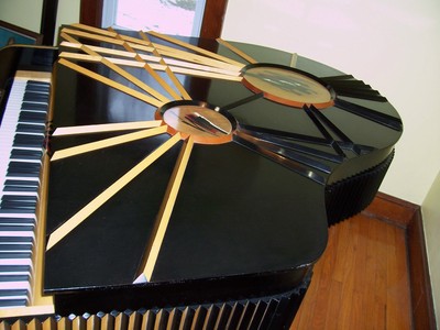 KALMAN DETRICK designer baby grand piano with reproducer