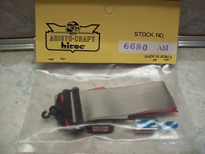 Vintage Aristo Craft RC Car Parts #6680 Crystal AM Channel 82 75.830 Red & Grey