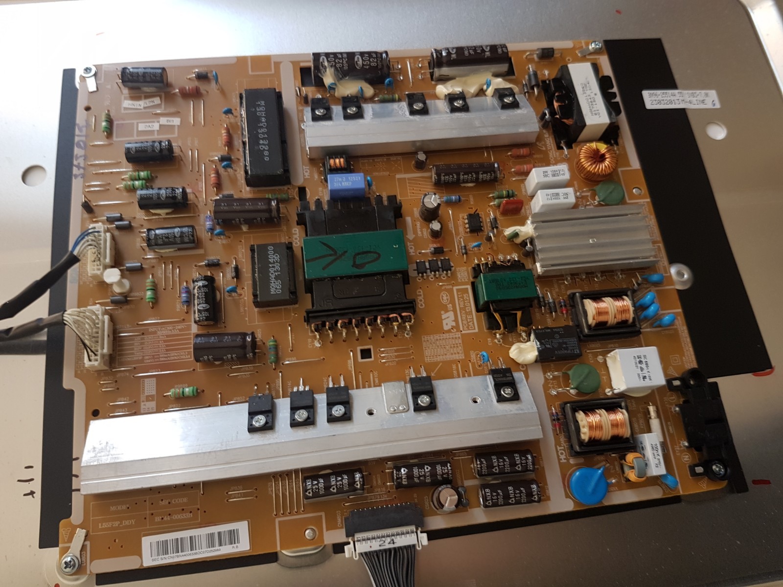 Netzteil Samsung TV UE32F6500 bis UE46F6500 Austausch