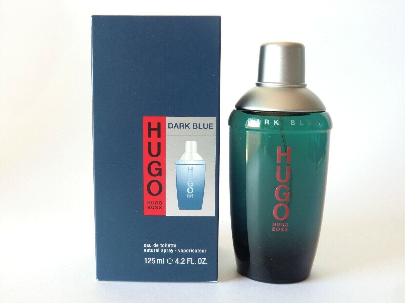 ヒューゴボス ダークブルー オードトワレ 125ml Hugo Boss Dark Blue 125ml EDT Spray for Men Genuine Perfume