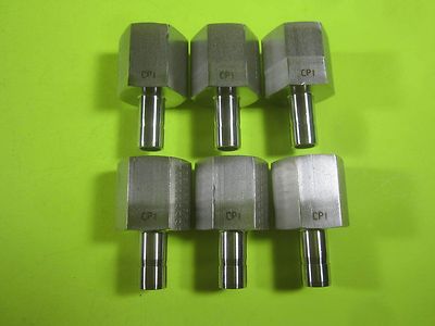 Parker CPI Adapter -- 6-6 T2HG-SS -- (Lot of 6) New