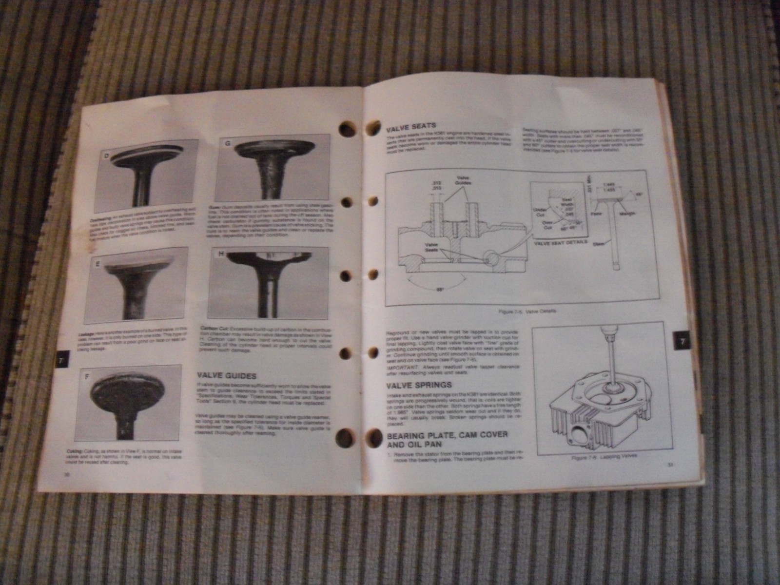 KOHLER ENGINE MODEL K361 SERVICE MANUAL