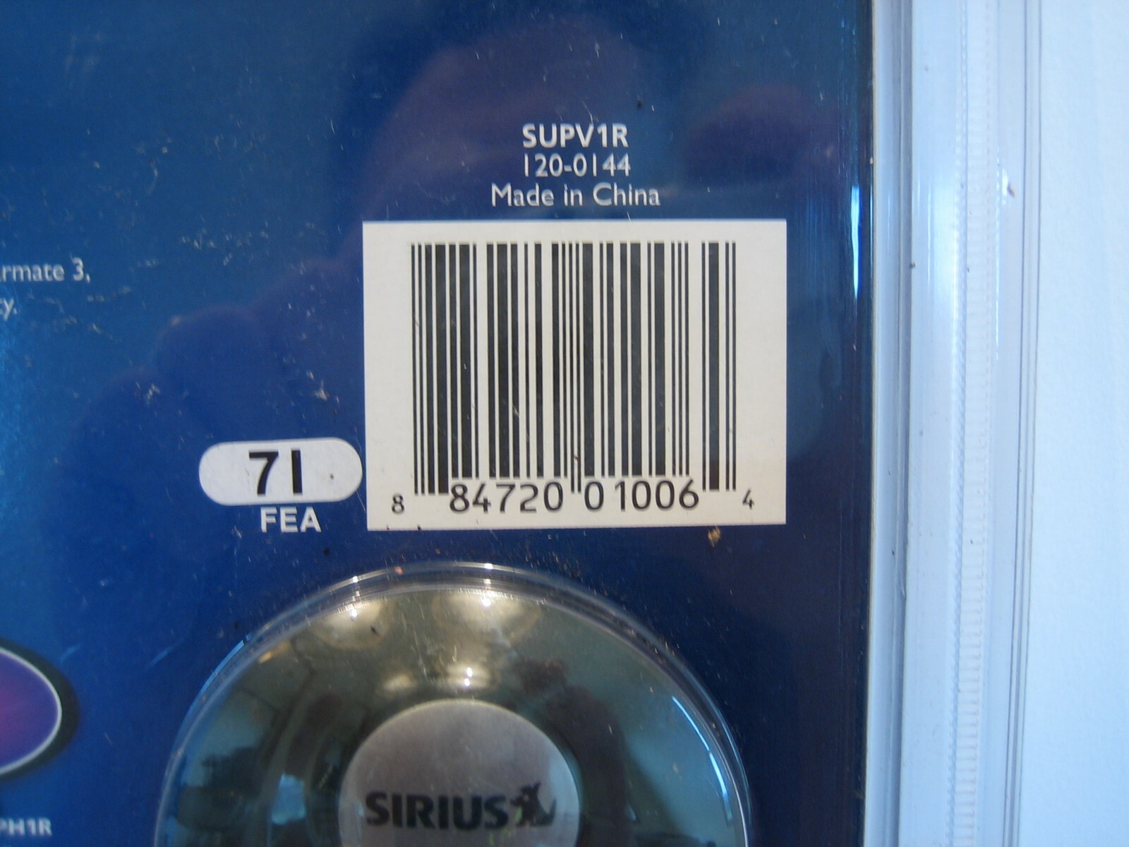 Sirius Satellite Radio Vehicle Kit SUPV1R New In Package