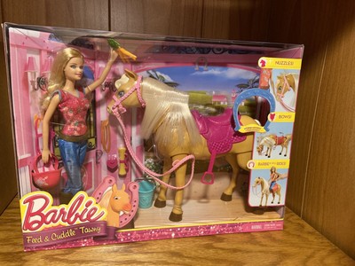 barbie tawny walking horse
