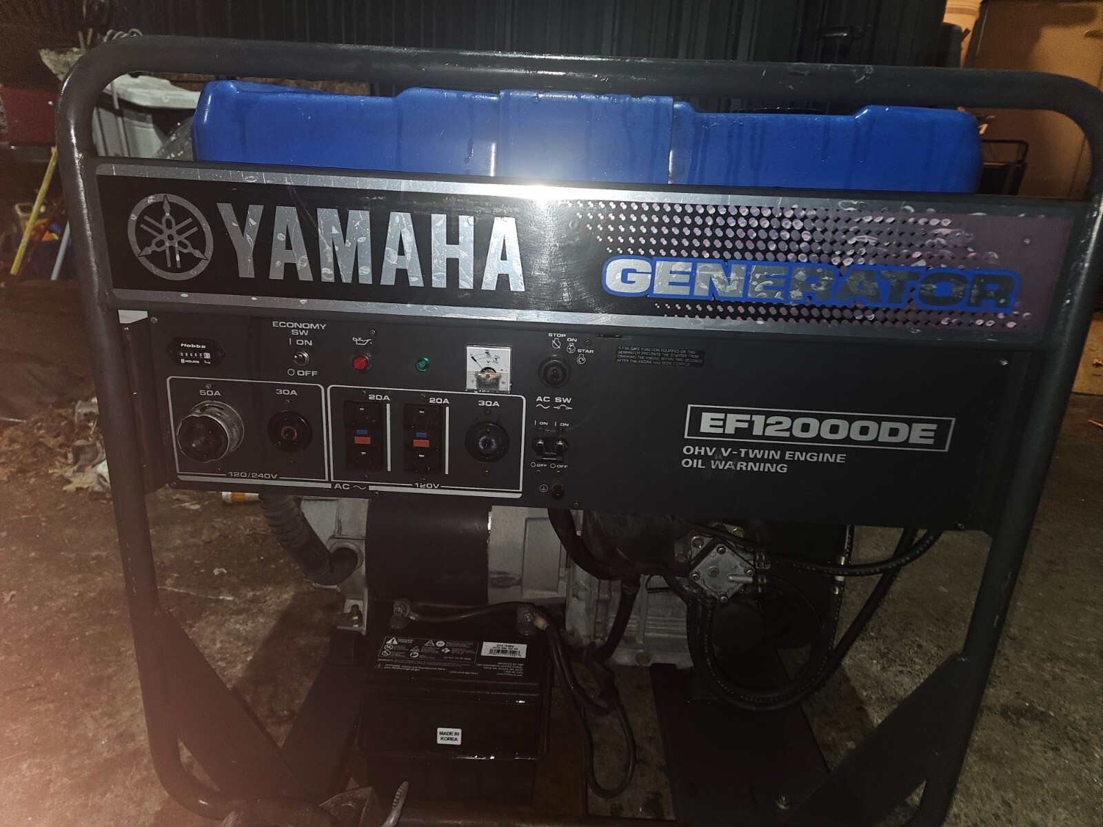 値下げ　YAMAHA GENERATOR YG5200DC_500.jpg