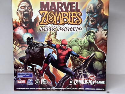 Marvel Zombies Heroes' Resistance Board Game Fully Painted