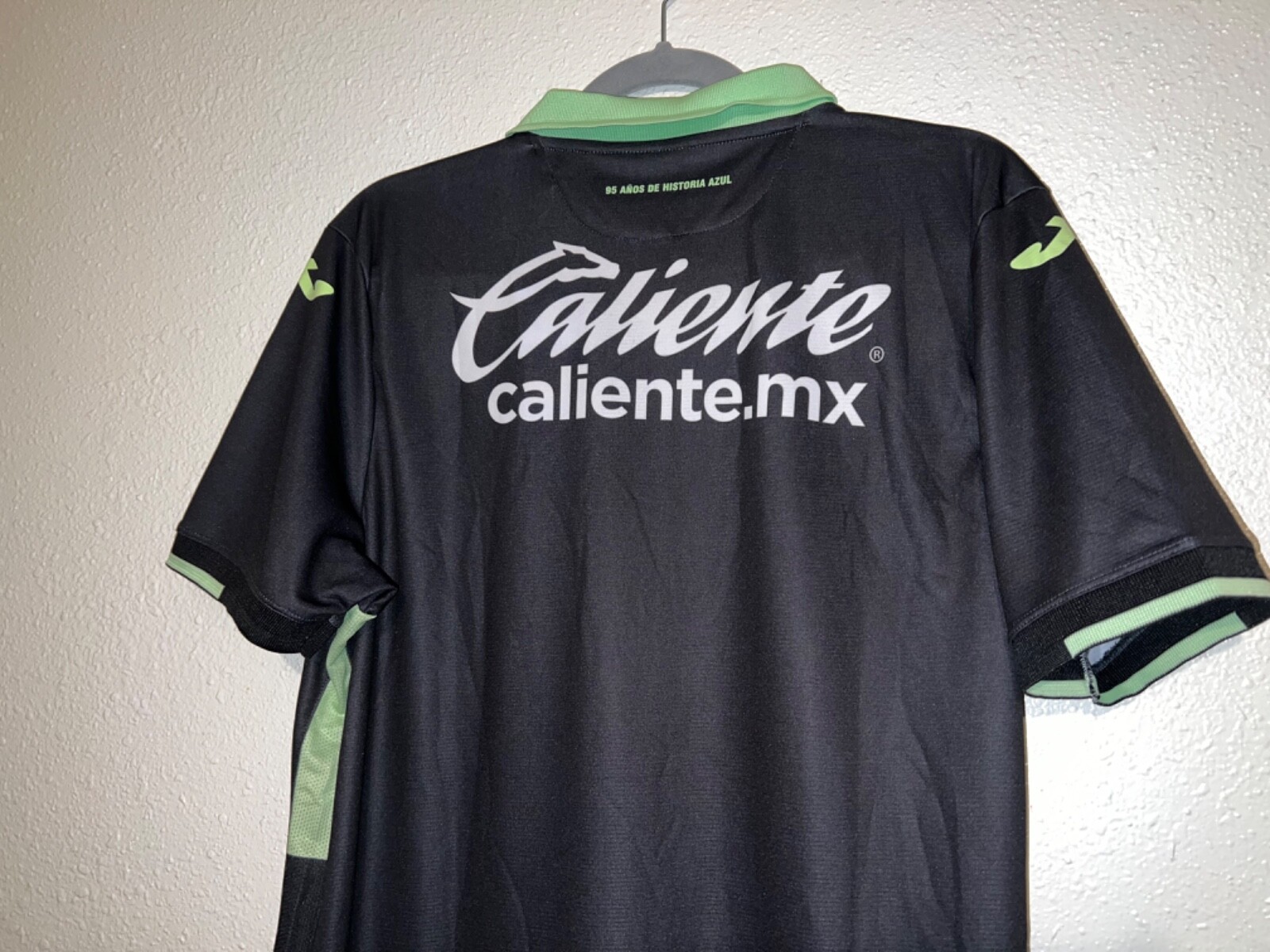 JOMA CRUZ AZUL MEN'S PORTERO BLACK JERSEY 22-23