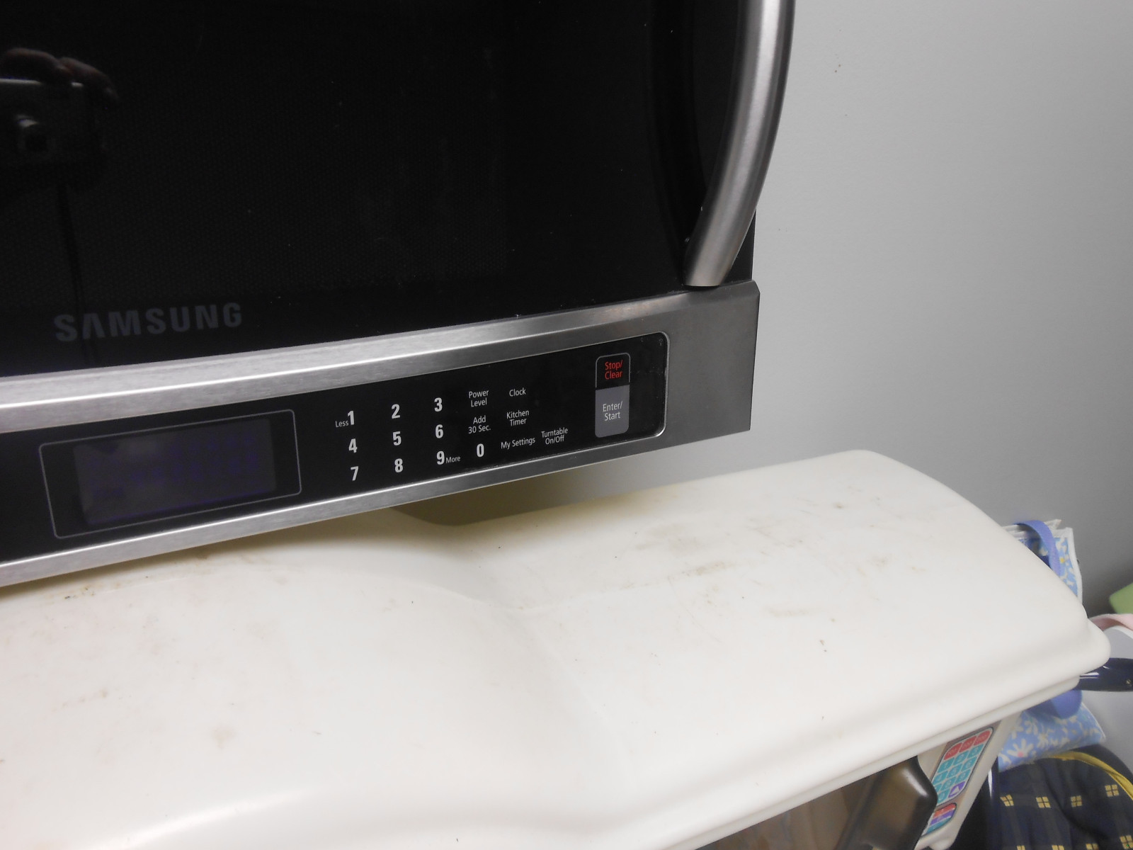 Samsung Microwave Oven Complete Door DE94-02095A Stainless