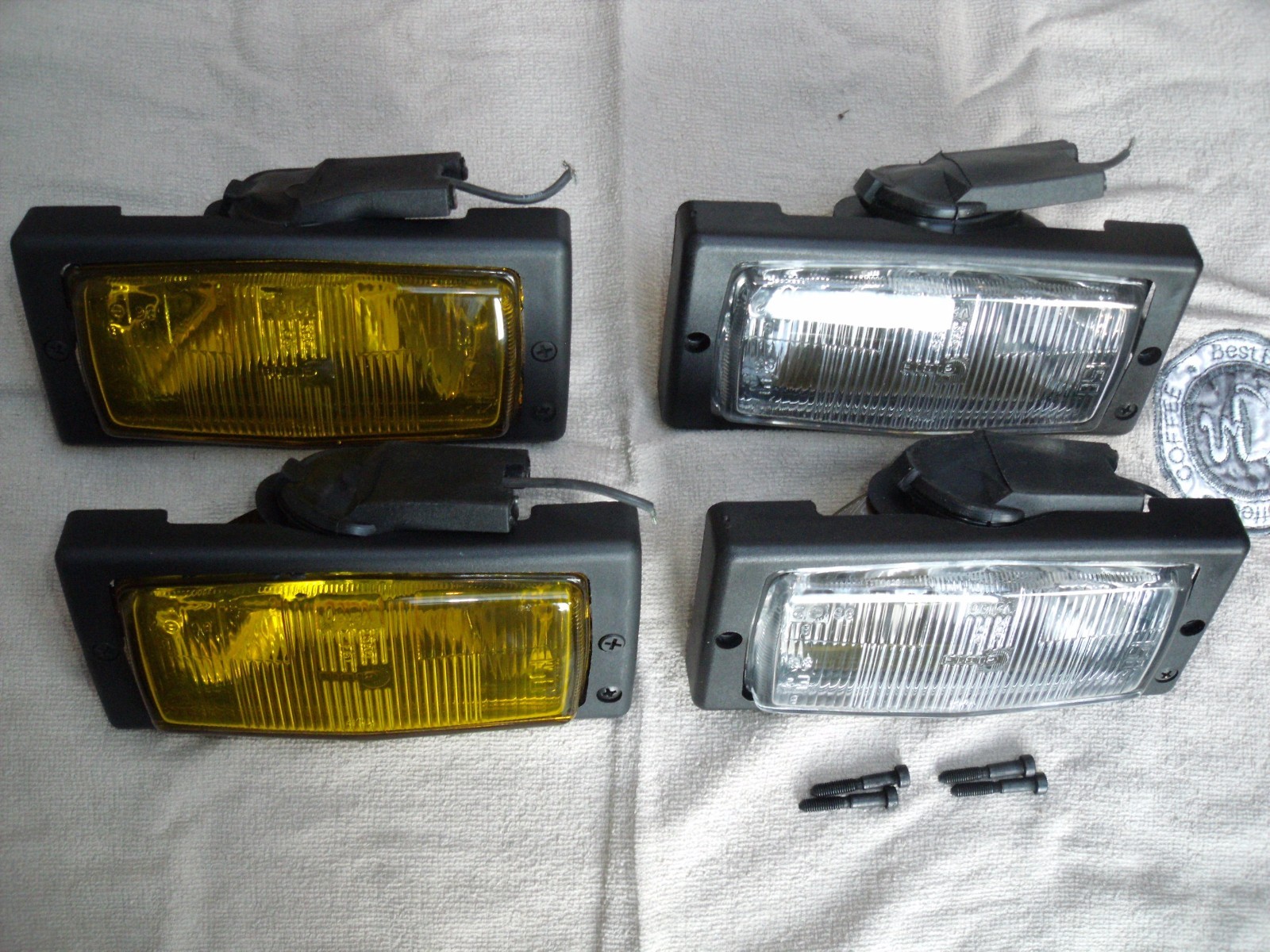 RENAULT 5 9 11 21 25 5 GT turbo NEW FRONT x2 PairS FOG LIGHTS VALEO CIBIE PH2