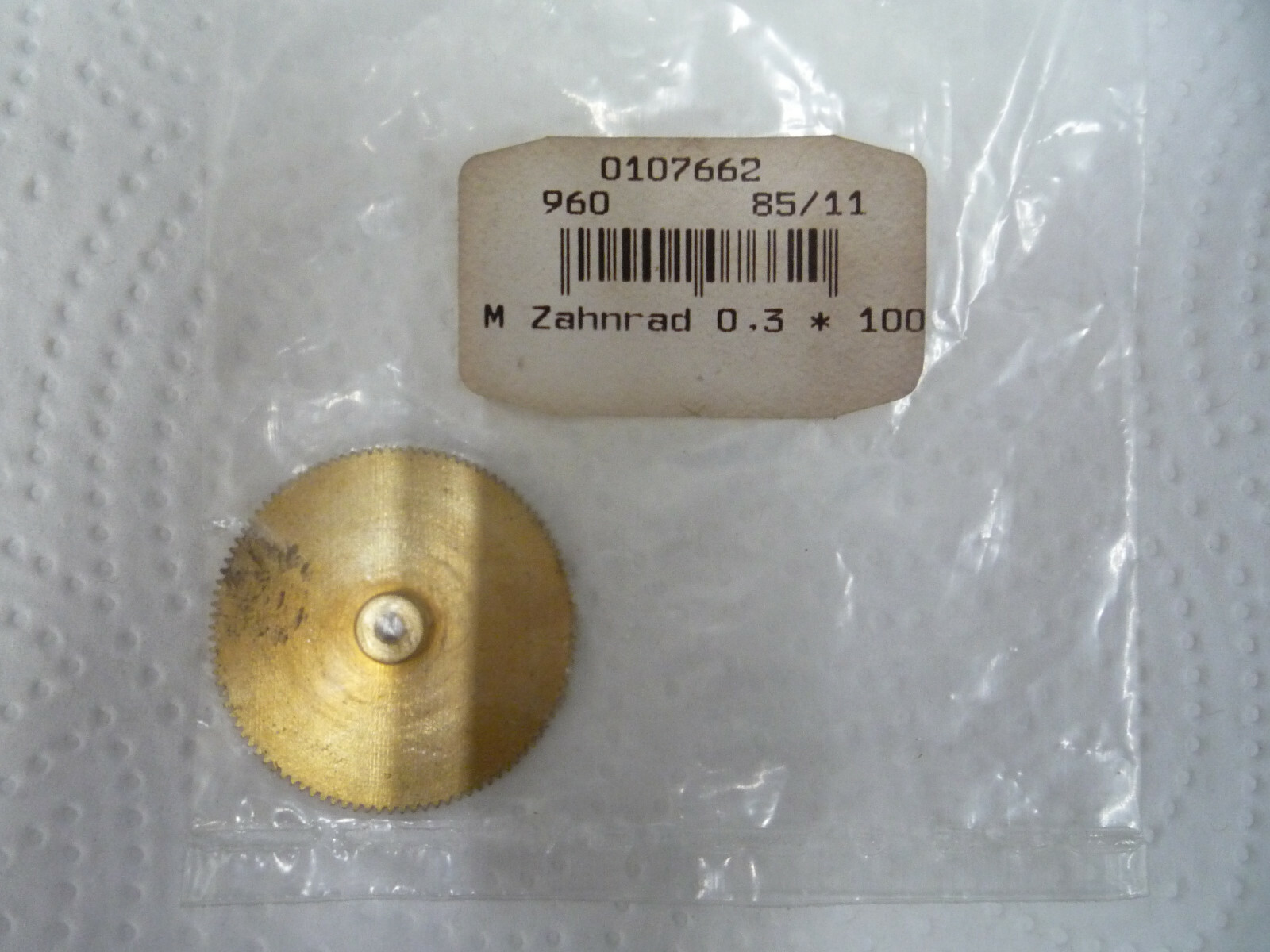 （noah）Zahnrad INVERSION Webra Art.-Nr. 3385/11 Zahnrad 100 Zähne Modul 0,3 Bohrung 2