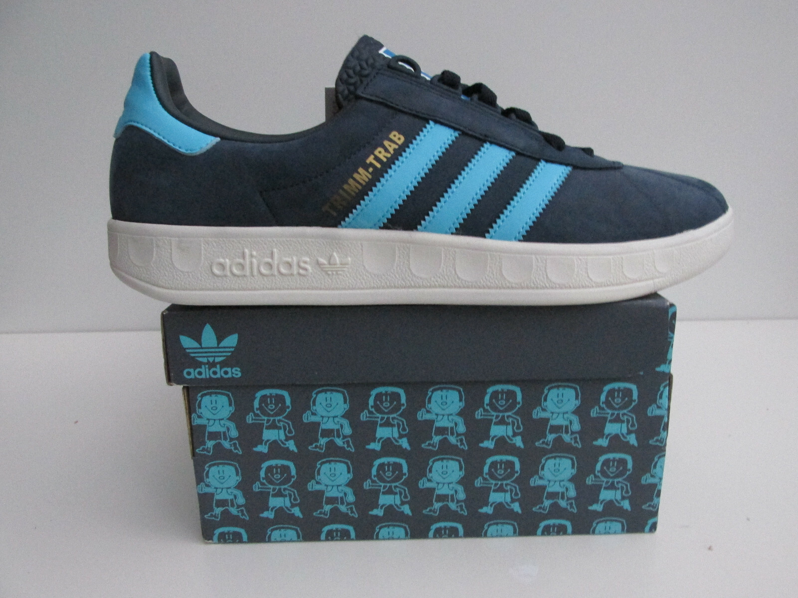 Купить bnib Adidas TRIMMY Trimm Trab 10.5 navy argentina blue (Спортивное)  заказать с доставкой лот № 114430227256